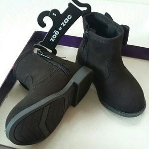 Zoe & Zac toddler size 5 boots w/bow